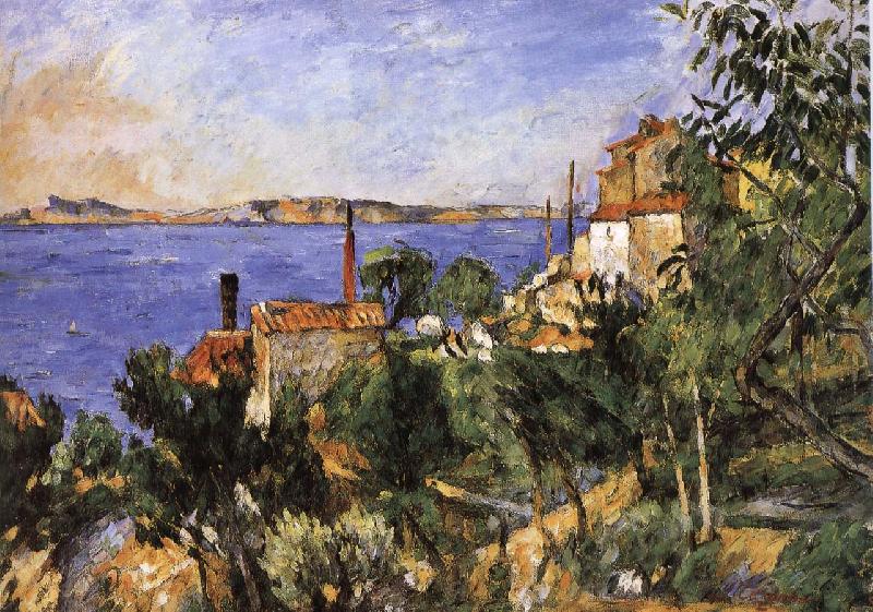 Paul Cezanne sea oil painting picture